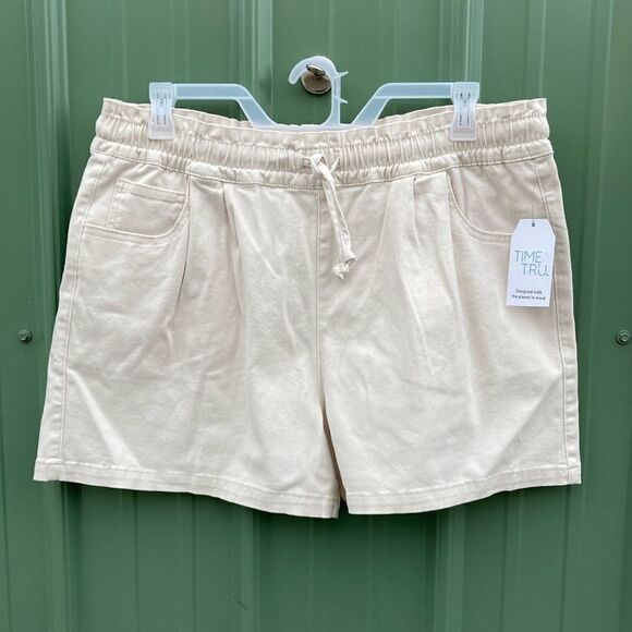 Women’s PaperBag Waist Comfy Soft Shorts Size Xl - Picture 1 of 7